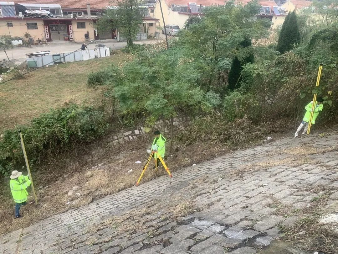 沈海高速公路两城至汾水段征地放线工作正式启动