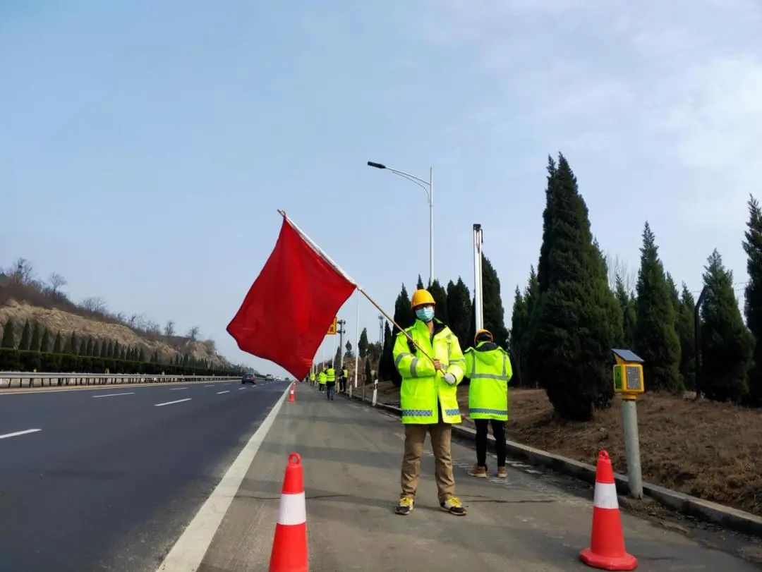 沈海高速公路两城至汾水段征地放线工作正式启动